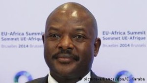 Rais wa Burundi Pierre Nkurunziza