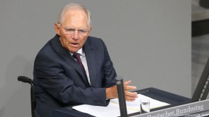 Waziri wa Fedha wa Ujerumani, Wolfgang SchÃ¤uble 