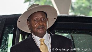 Rais wa Uganda Yoweri Kaguta Museveni.