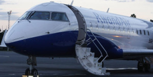  A RwandAir jet at Jomo Kenyatta International Airport in Nairobi. PHOTO | FILE  By ALLAN ODHIAMBO