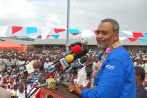 CUF presidential candidate Seif Sharif Hamad 