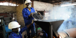  Workers process minerals. Rwandaâ€™s importers and exporters have hope of safety for their goods at Dar es Salaam port, for which confidence had gone down among the Rwandan business community occasioned by unprecedented theft of their minerals at the port. PHOTO | FILE  By ALEX NGARAMBE, Rwanda Today